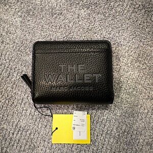 Marc Jacobs Leather Mini Compact Wallet
